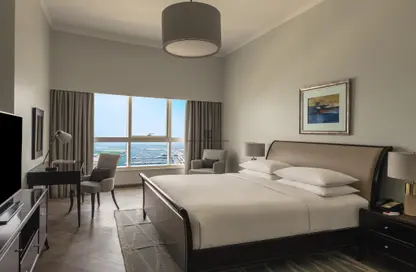 Hotel  and  Hotel Apartment - 2 Bedrooms - 2 Bathrooms for rent in Marriott Harbour Hotel and Suites - Dubai Marina - Dubai