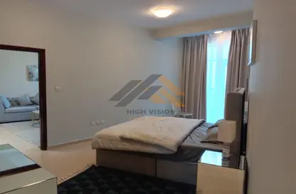 شقة - غرفة نوم - 1 حمام للايجار في مساكن كورنيش عجمان - طريق كورنيش عجمان - عجمان
