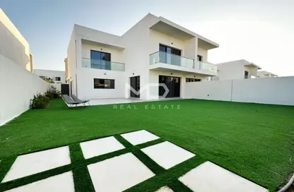 Outdoor House image for: Villa - 3 Bedrooms - 4 Bathrooms for rent in Aspens - Yas Acres - Yas Island - Abu Dhabi, Image 1
