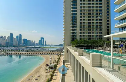 Apartment - 1 Bedroom - 1 Bathroom for rent in Marina Vista - EMAAR Beachfront - Dubai Harbour - Dubai