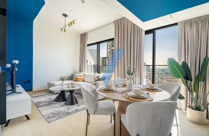 Apartment - 1 Bedroom - 1 Bathroom for rent in Binghatti Corner - Jumeirah Village Circle - Dubai