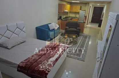 Apartment - Studio - 1 Bathroom for rent in Al Naemiya Tower 1 - Al Naemiya Towers - Al Nuaimiya - Ajman