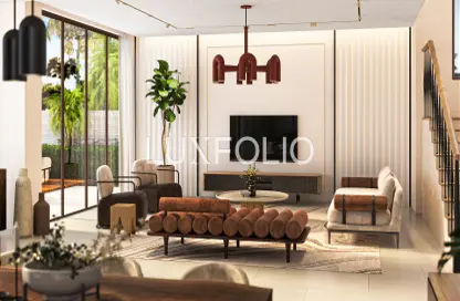 Townhouse - 5 Bedrooms - 6 Bathrooms for sale in Nice - Damac Lagoons - Dubai