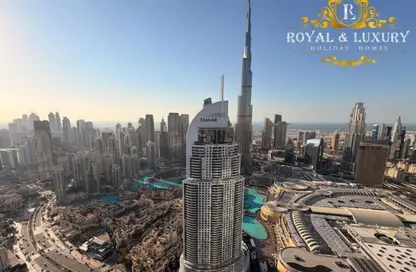 Apartment - 4 Bedrooms - 4 Bathrooms for rent in Boulevard Point - Downtown Dubai - Dubai