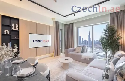 Apartment - 2 Bedrooms - 2 Bathrooms for rent in Downtown Views II Tower 2 - Downtown Views II - Downtown Dubai - Dubai
