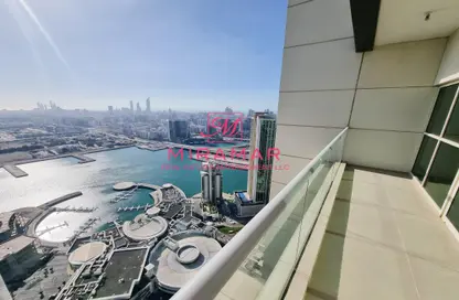Apartment - 3 Bedrooms - 4 Bathrooms for rent in Marina Blue Tower - Marina Square - Al Reem Island - Abu Dhabi