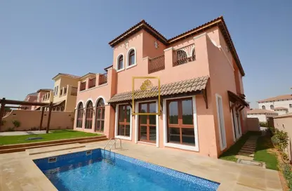 Pool image for: Villa - 5 Bedrooms - 5 Bathrooms for sale in Orange Lake - Fire - Jumeirah Golf Estates - Dubai, Image 1
