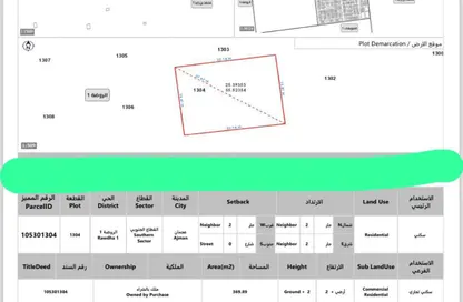 Land - Studio for sale in Al Rawda 1 - Al Rawda - Ajman