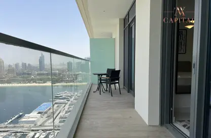 Apartment - 1 Bedroom - 1 Bathroom for rent in Marina Vista - EMAAR Beachfront - Dubai Harbour - Dubai
