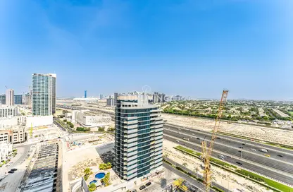 شقة - غرفة نوم - 2 حمامات للايجار في ذا سكوير تاور - قرية الجميرا سركل - دبي