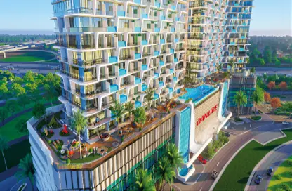 Outdoor Building image for: Apartment - 1 Bedroom - 2 Bathrooms for sale in Dubai Sports City - Dubai, Image 1