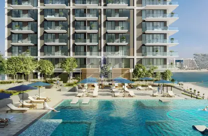 Apartment - 1 Bedroom - 1 Bathroom for sale in Beach Mansion - EMAAR Beachfront - Dubai Harbour - Dubai