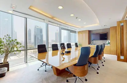 Office Space - Studio - 1 Bathroom for rent in South Tower - Emirates Financial Towers - DIFC - Dubai