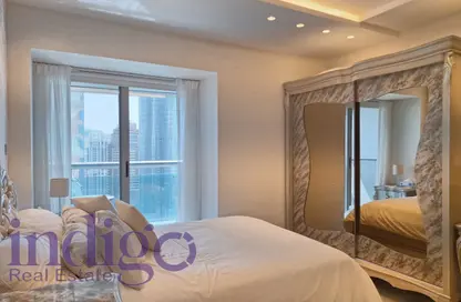 Apartment - 3 Bedrooms - 4 Bathrooms for rent in Princess Tower - Dubai Marina - Dubai