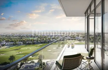 Balcony image for: Apartment - 2 Bedrooms - 3 Bathrooms for sale in Golf Grand - Dubai Hills Estate - Dubai, Image 1