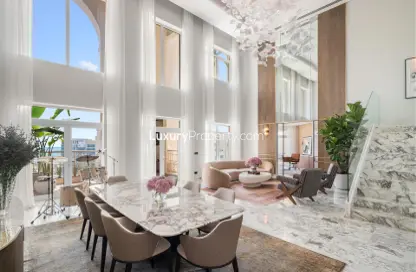Penthouse - 4 Bedrooms - 5 Bathrooms for rent in Al Shahla - Shoreline Apartments - Palm Jumeirah - Dubai