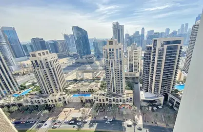 Apartment - 1 Bathroom for rent in 29 Burj Boulevard Tower 1 - 29 Burj Boulevard - Downtown Dubai - Dubai