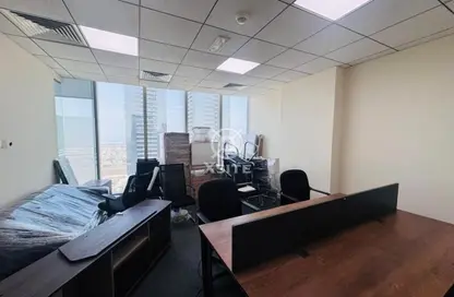 Office Space - Studio - 1 Bathroom for rent in The Prism - Business Bay - Dubai