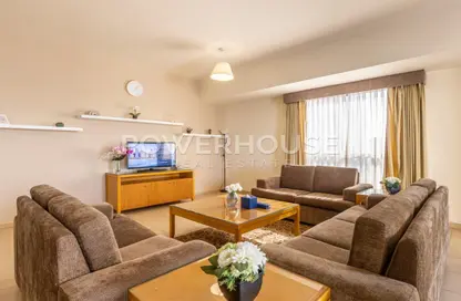 Hotel  and  Hotel Apartment - 3 Bedrooms - 3 Bathrooms for rent in Roda Amwaj Suites - Amwaj - Jumeirah Beach Residence - Dubai