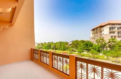 Balcony image for: Apartment - 1 Bedroom - 2 Bathrooms for rent in Sarai Apartments - Palm Jumeirah - Dubai, Image 1