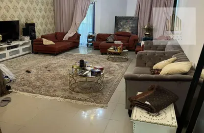 Living Room image for: Apartment - 3 Bedrooms - 3 Bathrooms for sale in Al Rashidiya Towers - Ajman Downtown - Ajman, Image 1