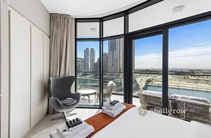 شقة - غرفة نوم - 1 حمام للايجار في برج زادا - الخليج التجاري - دبي