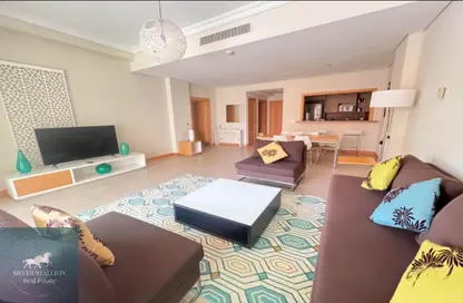 Apartment - 2 Bedrooms - 3 Bathrooms for rent in Al Das - Shoreline Apartments - Palm Jumeirah - Dubai