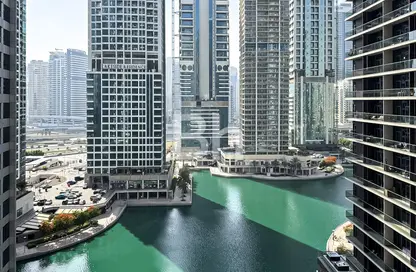 شقة - غرفة نوم - 2 حمامات للبيع في برج أيكون 2 - (JLT) مجمع L - أبراج بحيرة الجميرا - دبي