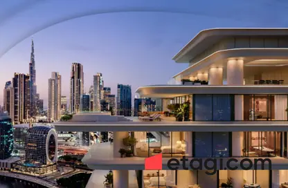 Apartment - 2 Bedrooms - 3 Bathrooms for sale in Vela Viento By Omniyat - Business Bay - Dubai