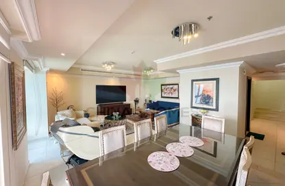 Duplex - 3 Bedrooms - 4 Bathrooms for rent in Princess Tower - Dubai Marina - Dubai