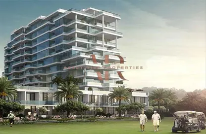 Outdoor Building image for: Apartment - 1 Bedroom - 1 Bathroom for sale in Golf Promenade 2A - Golf Promenade - DAMAC Hills - Dubai, Image 1