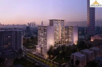 Apartment - 1 Bedroom - 2 Bathrooms for sale in Binghatti Amberhall - Jumeirah Village Circle - Dubai