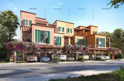 Townhouse - 4 Bedrooms - 5 Bathrooms for sale in Nice - Damac Lagoons - Dubai