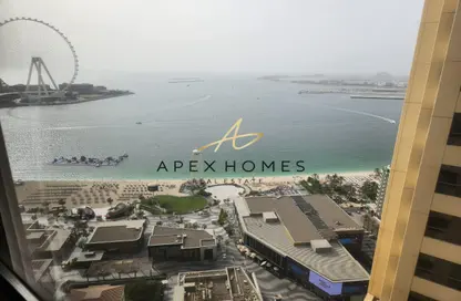 Apartment - 3 Bedrooms - 4 Bathrooms for sale in Rimal 3 - Rimal - Jumeirah Beach Residence - Dubai