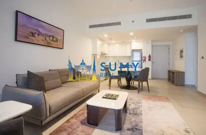 Living / Dining Room image for: Apartment - 1 Bedroom - 2 Bathrooms for rent in Lamtara 1 - Madinat Jumeirah Living - Umm Suqeim - Dubai, Image 1