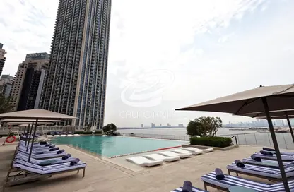 صورة لـ حوض سباحة بنتهاوس - 3 غرف نوم - 5 حمامات للبيع في أدريس برج هاربور بوينت 2 - أدريس هاربور بوينت - ميناء خور دبي (ذا لاجونز) - دبي ، صورة رقم 1