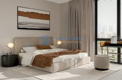 Room / Bedroom image for: Apartment - 3 Bedrooms - 3 Bathrooms for sale in V1ter Residence - Jumeirah Village Circle - Dubai, Image 1