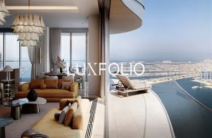 Apartment - 2 Bedrooms - 2 Bathrooms for sale in Seapoint - EMAAR Beachfront - Dubai Harbour - Dubai