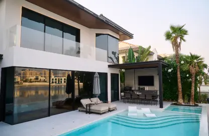 Villa - 4 Bedrooms - 5 Bathrooms for rent in Garden Homes Frond M - Garden Homes - Palm Jumeirah - Dubai