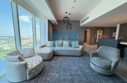 Penthouse - 3 Bedrooms - 3 Bathrooms for rent in Lavender Garden Suites - Acacia Avenues - Al Sufouh - Dubai