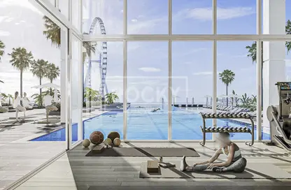 صورة لـ صالة لياقة شقة - 2 غرف نوم - 2 حمامات للبيع في مبنى بلوواترز باي 2 - بلوواترز باي - بلوواترز - دبي ، صورة رقم 1