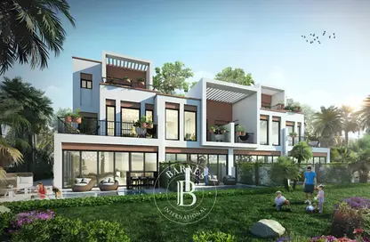 Townhouse - 5 Bedrooms - 6 Bathrooms for sale in Costa Brava 1 - Costa Brava at DAMAC Lagoons - Damac Lagoons - Dubai