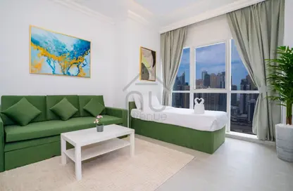 Apartment - 1 Bedroom - 2 Bathrooms for rent in MAG 214 - JLT Cluster R - Jumeirah Lake Towers - Dubai