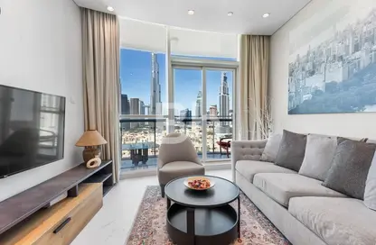 Apartment - 2 Bedrooms - 2 Bathrooms for rent in Damac Maison The Distinction - Downtown Dubai - Dubai