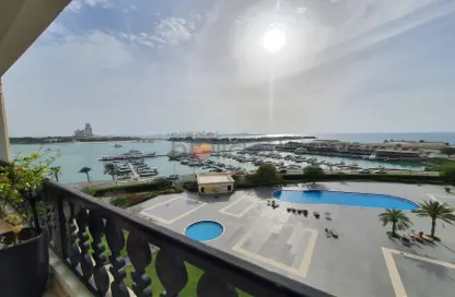 Pool image for: Apartment - 3 Bedrooms - 3 Bathrooms for sale in Marina Apartments B - Al Hamra Marina Residences - Al Hamra Village - Ras Al Khaimah, Image 1