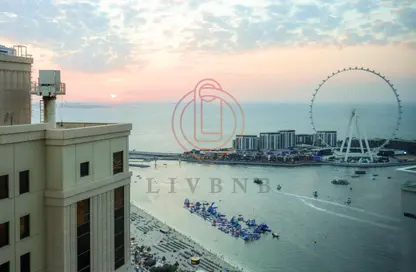 Apartment - 2 Bedrooms - 2 Bathrooms for rent in Al Fattan Marine Towers - Jumeirah Beach Residence - Dubai