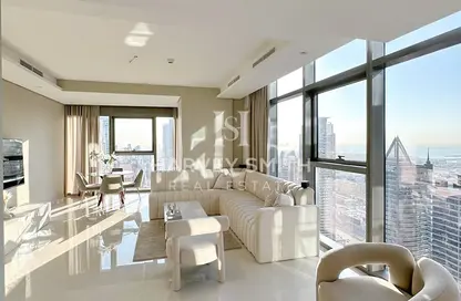 Apartment - 2 Bedrooms - 3 Bathrooms for rent in Paramount Tower Hotel  and  Residences - Business Bay - Dubai