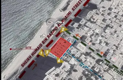 شقة - غرفة نوم - 2 حمامات للبيع في طريق كورنيش عجمان - عجمان شقة - غرفة نوم - 2 حمامات للبيع في طريق كورنيش عجمان - عجمان