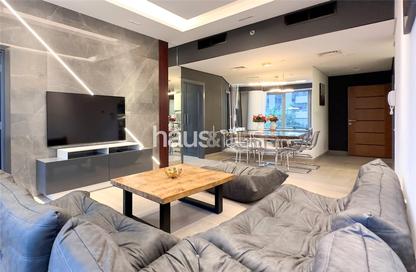 Apartment - 3 Bedrooms - 4 Bathrooms for rent in Ocean Heights - Dubai Marina - Dubai