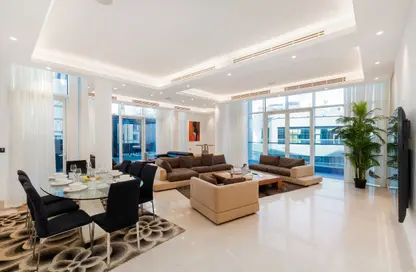 Penthouse - 4 Bedrooms - 5 Bathrooms for rent in Oceana Aegean - Oceana - Palm Jumeirah - Dubai